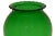 Tall nine inch emerald kelly forest green glass vase with gentle scallop rim. Simply a beautiful vintage addition to the...