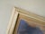 Pink 80's Vintage M. St. Onge Coastal Sunset Oil Painting, Framed For Sale - Image 8 of 10