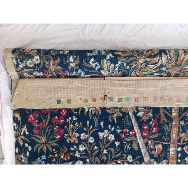 1980s Handcrafted Artisan Tapestry – “The Unicorn in Captivity” For Sale - Image 14 of 18