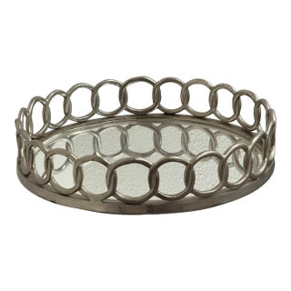 Z Gallerie Circa Mirrored Tray For Sale