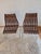 Mid Century Danish Modern Slat Chairs by Hans Brattrud for Hove Møbler in Rosewood For Sale - Image 4 of 11