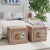 Not Yet Made - Made To Order Cube Ottoman in Fauna Multi, Set of 2 For Sale - Image 5 of 7