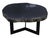 Black Epoxy Covered Petrified Wood Coffee Tables by Xyleia Petrified Wood, Set of 2 For Sale - Image 6 of 12