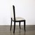 Set of 6 Art Deco Skyscraper Black Lacquer & Off White Upholstery Dining Chairs For Sale - Image 16 of 16