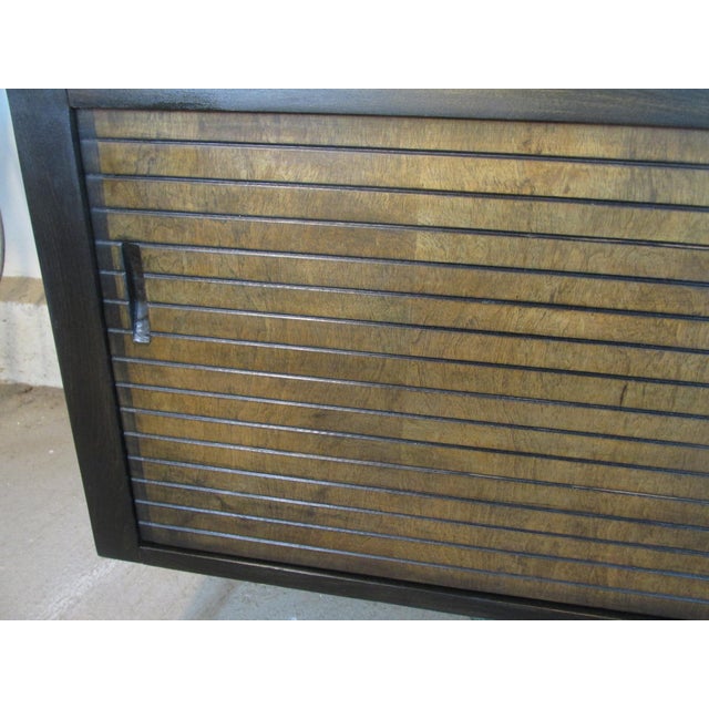 Vintage Custom Made Modernist Style Floating Wall Mount Credenza/Console For Sale - Image 15 of 18