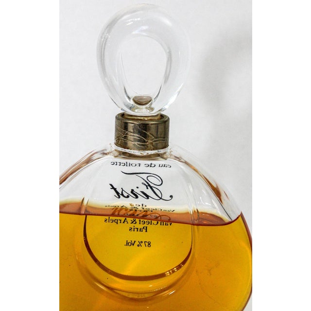 Late 20th Century Van Cleef & Arpels “First” Large Eau De Toilette Bottle, 240 Ml, France, Circa 1976 For Sale - Image 5 of 11