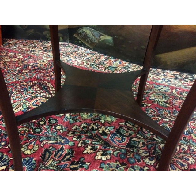 Late 19th Century Inlaid Center Table, Antique Center Table For Sale - Image 5 of 8