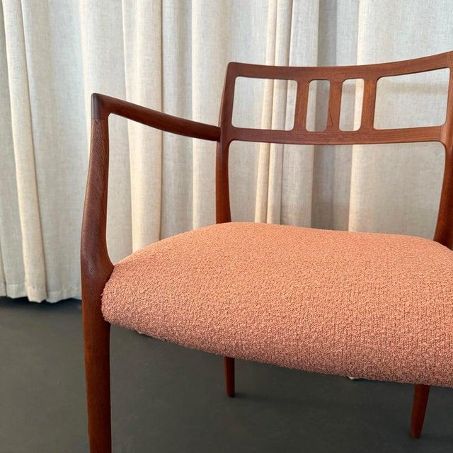 Scandinavian Modern Teak Model 64 Armchair by Niels Otto Møller For Sale - Image 10 of 11