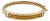 Estate 5.50ct Diamond & Yellow Sapphire 14k Gold Bangle Bracelet For Sale
