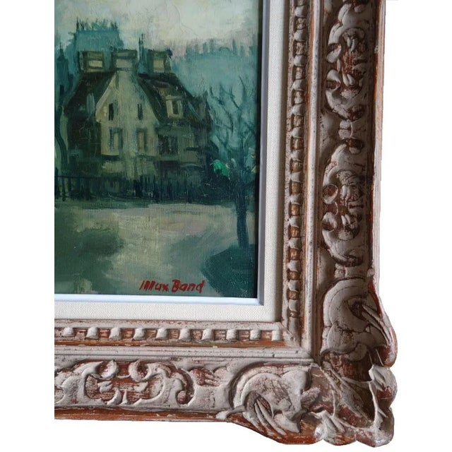 Modern Max Band, Notre Dame of Paris, Oil on Canvas For Sale - Image 3 of 11