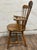 Wood Vintage S Bent & Bros Colonial Style Maple Windsor Comb Back Dining Chair For Sale - Image 7 of 10