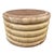 Contemporary Raw Ribbed Stack Coffee / Side Table For Sale - Image 3 of 8