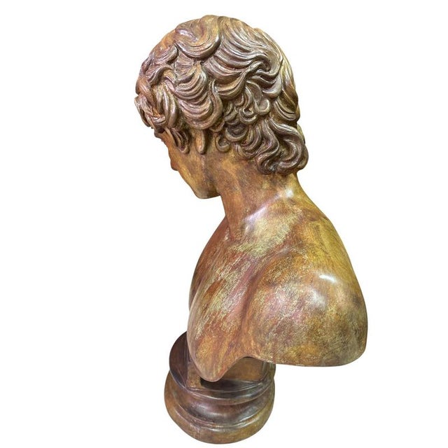Dimensions: 53 cm wide, 70 cm high. The Bronze Antinous was a young Greek man from Bithynia and the great love of Emperor...