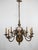 Antique 19th Century Dutch Bronze Chandelier with Eight Arms For Sale - Image 3 of 9