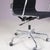 Desk Chair Model EA118 in Chrome Base with Black Hopsack Upholstery and Aluminium Armrests by Charles & Ray Eames for Vitra, Germany, 2000s For Sale - Image 13 of 16