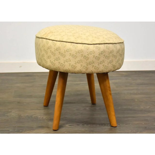Mid-Century Modern Heywood Wakefield Maple Stool For Sale - Image 3 of 8