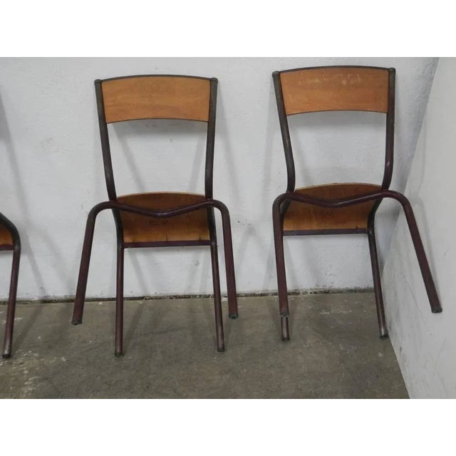 Stackable Chairs from Mullca, 1960s, Set of 4 For Sale - Image 6 of 11