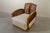 Art Deco Armchairs in Cane and Fabric, France, 1930s, Set of 2 For Sale - Image 6 of 12