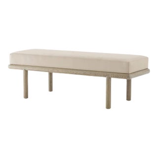 Light Oak Modern Bench For Sale