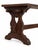 Antique Wood Trestle Dining Table For Sale - Image 4 of 4