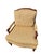 Light Yellow Thomasville TRS Furniture Inc. Armchair Regency Bergere Lounge Chair Louis XV For Sale - Image 8 of 15