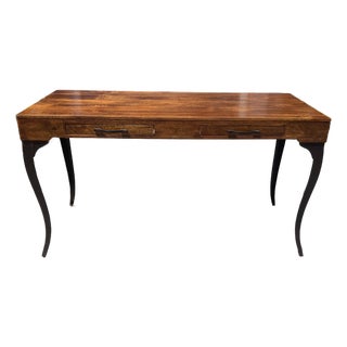Transitional Petit Desk With French Influences For Sale