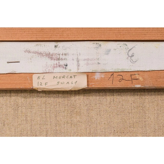 M. Casas, Autumn Market Scene, 1992, Oil on Canvas, Framed For Sale - Image 13 of 15