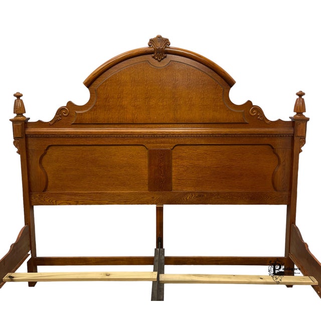 Vintage Lexington Victorian Mansion Sampler Collection Solid Oak King