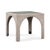Tomlin Beige Game Table with Glass Top For Sale In Los Angeles - Image 6 of 6