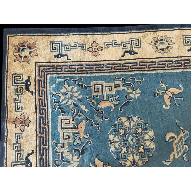 Early 20th Century Chinese Peking Carpet ( 7'10" x 9'10" - 240 x 300 ) For Sale - Image 11 of 12