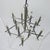 1970s Chrome and Acrylic Glass Chandelier by Sciolari, 1970s For Sale - Image 5 of 14