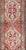 Vintage Turkish Medallion Runner With Large Medallions in Rose Red, Yellow Green 3'7 X 10'10 For Sale - Image 4 of 8