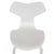White Grandprix Chairs by Arne Jacobsen, Set of 3 For Sale - Image 10 of 18