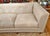 Wood Tuxedo-Arm ‘Wren’ Sofa in Beige Leather by Bill Sofield for Baker Furniture (Two Available) For Sale - Image 7 of 10