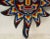 Native American Mexican Huichol Hand Beaded Sun Wall Decor For Sale - Image 3 of 7