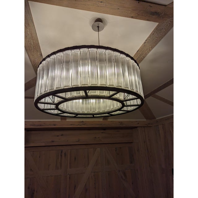 Black Vintage Santa and Cole Estadio Pendant Light by Miguel Milà For Sale - Image 8 of 10