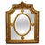 Wood Large Ornate Wall Mirror, 1980 For Sale - Image 7 of 7