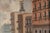 B. Ciappa, Animated European City Square with Carriage and Figures, Oil on Panel For Sale - Image 7 of 15