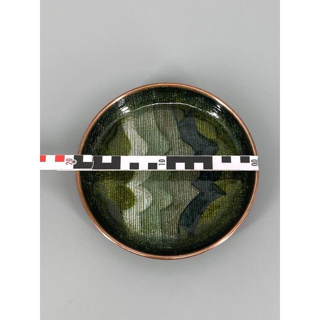 Enamelled Copper Bowl by Studio Del Campo, Italy, 1960s For Sale - Image 6 of 8