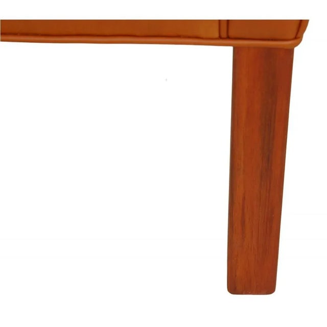 Model 2207 Lounge Chair in Walnut and Anilin Leather by Børge Mogensen for Fredericia For Sale - Image 10 of 11