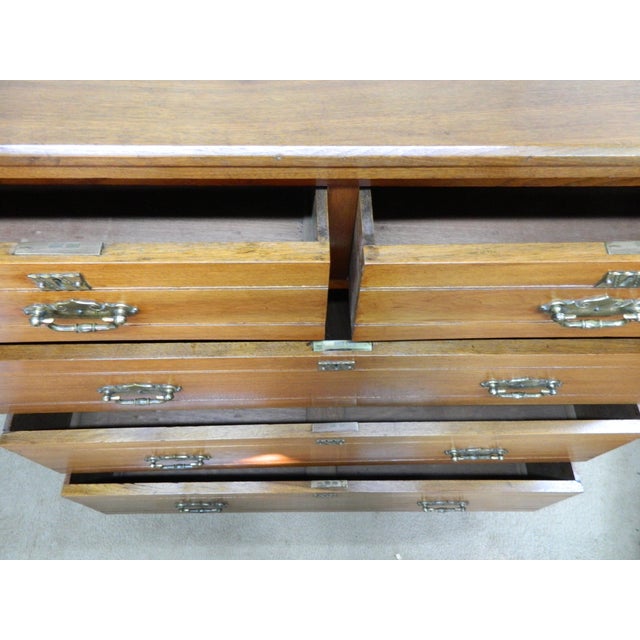 Victorian Walnut Chest of Drawers from Blyth and Sons For Sale - Image 9 of 18