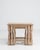 1970s Set Of Three Oak Nesting Tables For Sale In Greensboro - Image 6 of 13