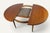 Extendable Round Teak Dining Table, 1960s For Sale - Image 6 of 17
