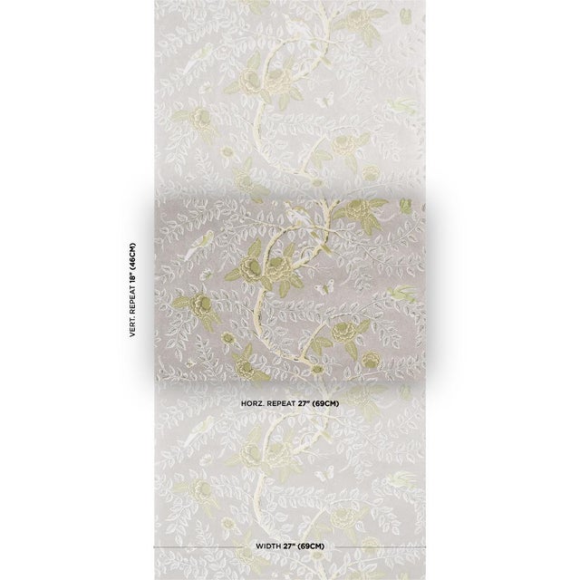 Inspired by a mid-20th-century document in our archive, Tole Bird Wallpaper is an opulent floral that evokes the tradition...