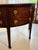 Wood English Mahogany Demiluned Sideboard With Brass Rosette Hardware, Circa 1810 For Sale - Image 7 of 12