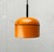 Vintage German Space Age Yellow Orange Pendant Lamp by Arnold Berges for Staff, 1970s For Sale - Image 15 of 18