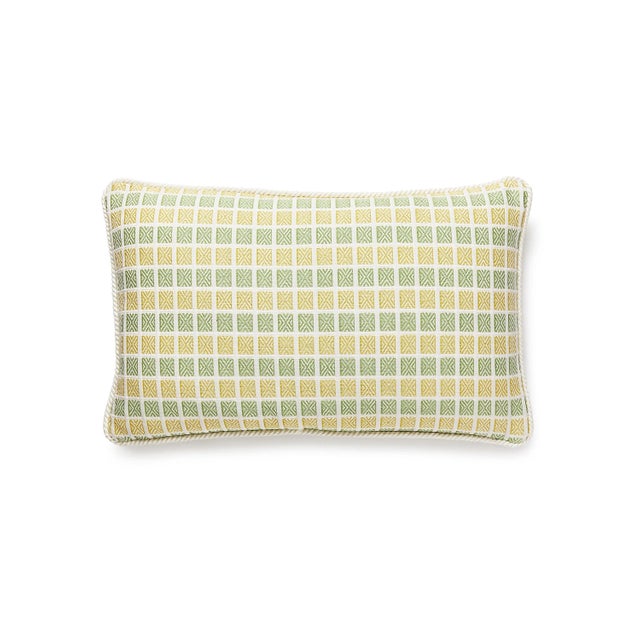 Contemporary The House of Scalamandré Fair Isle Lumbar Pillow, Meadow For Sale - Image 3 of 3