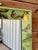 Mid 20th Century Vintage Green Botanical Decoupage Wall Mirror With Tropical Birds and Butterflies For Sale - Image 5 of 12