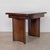 1940s 1940s French Wavy Walnut Console Table For Sale - Image 5 of 15
