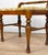 Vintage Traditional Maple Vanity Bench Seat W/ Green Floral Cushion For Sale - Image 11 of 12